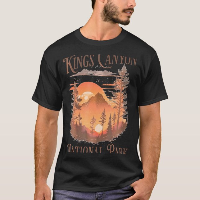 Camiseta Kings Canyon National Park (Frente)