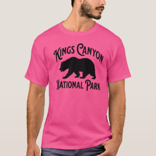 Camiseta Kings Canyon National Park California Bear Hike Ou