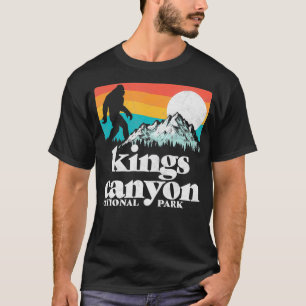 Camiseta Kings Canyon National Park Montanhas Bigfoot