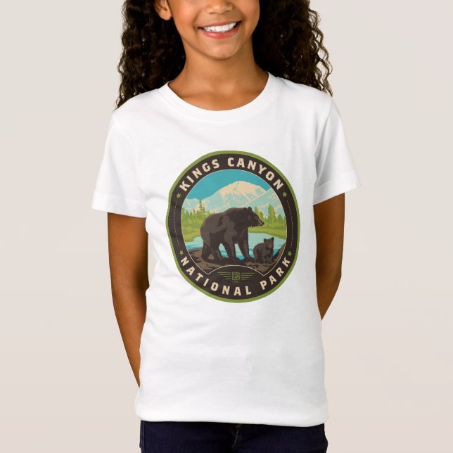 Camiseta Kings Canyon National Parks (Frente)