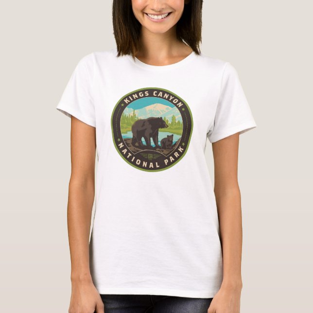 Camiseta Kings Canyon National Parks (Frente)