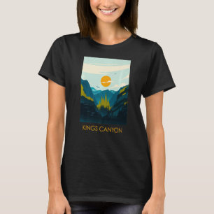 Camiseta Kings Canyon US National Park Califórnia EUA