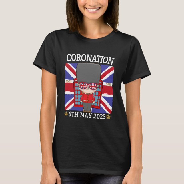 Camiseta Kings Coronation 2023 Idea For Kids & Coronation U (Frente)