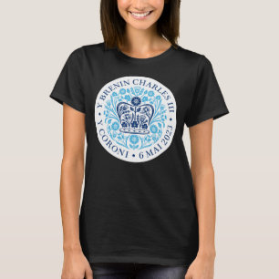 Camiseta Kings Coronation 2023 Merchandise Welsh Emblem