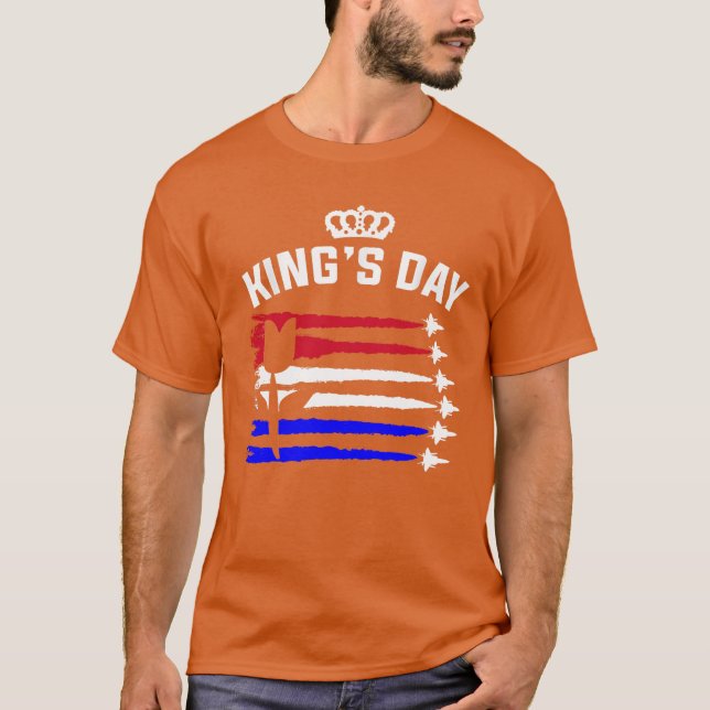 Camiseta King's Day Koningsdag Holland (Frente)