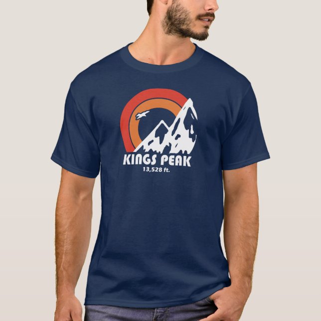Camiseta Kings Peak Utah Sun Eagle (Frente)