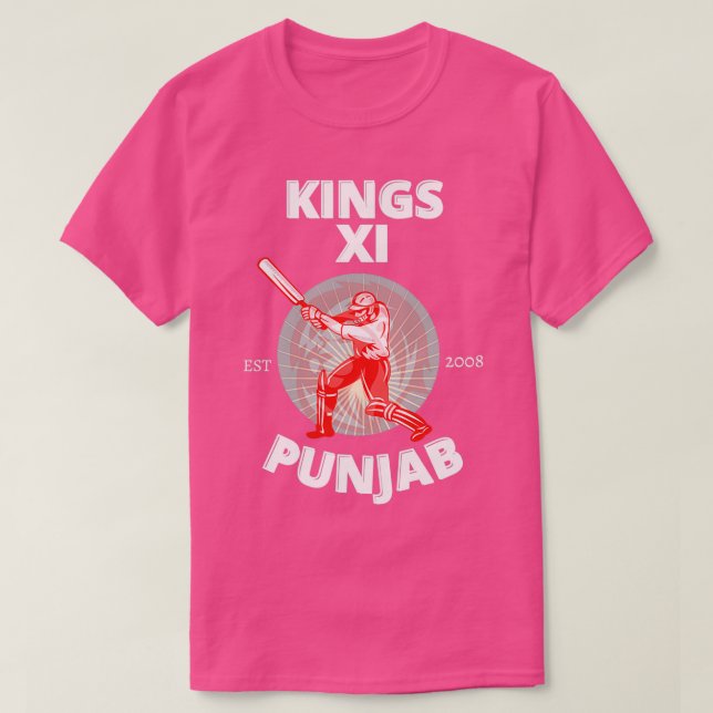 Camiseta Kings XI Punjab (Frente do Design)