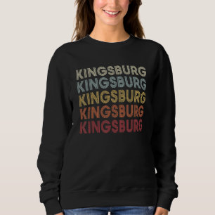 Camiseta Kingsburg California Kingsburg CA Retro Vintage Te