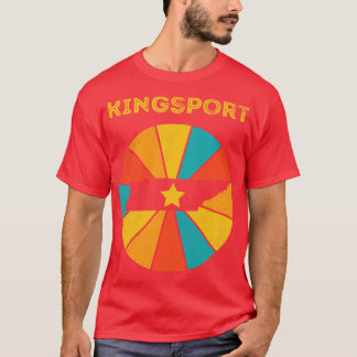 Camiseta Kingsport Tennessee Vintage angustiou Souvenir 1