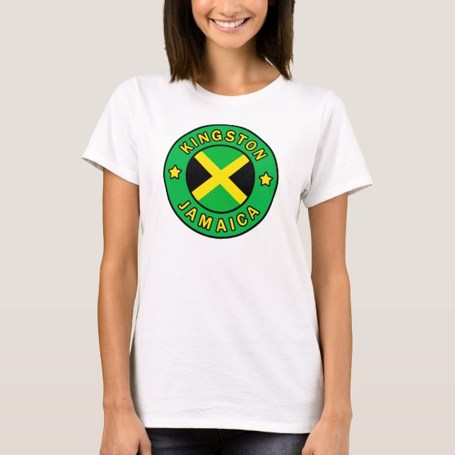 Camiseta Kingston Jamaica (Frente)
