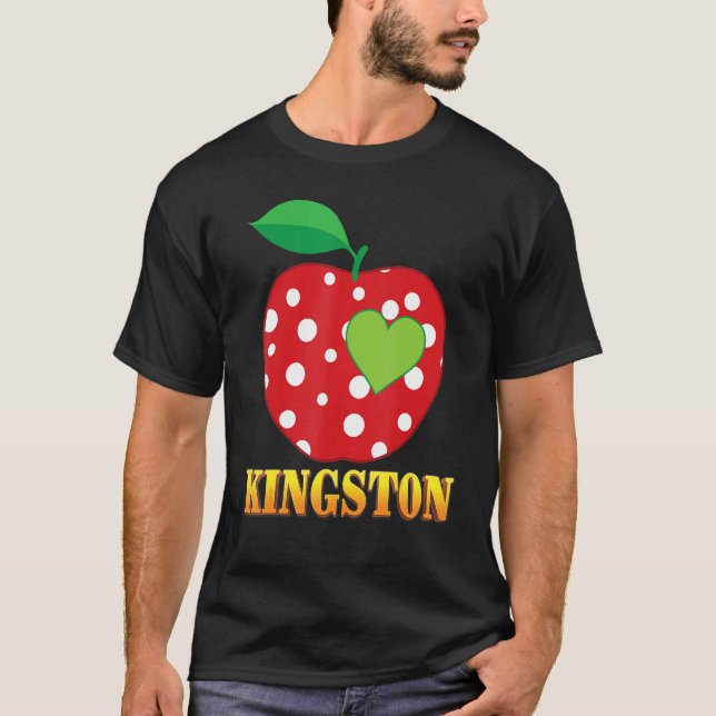 Camiseta Kingston Love School Back To School Boy Studen (Frente)