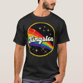 Camiseta Kingston Rainbow No Space Vintage GrungeStyle