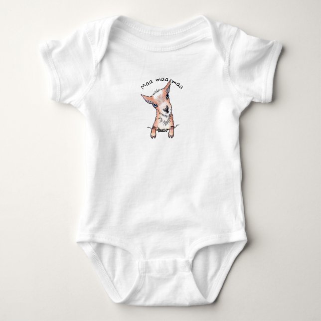 Camiseta KiniArt Baby Goat (Frente)