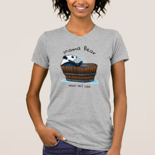 Camiseta KiniArt Bathing Panda Bear