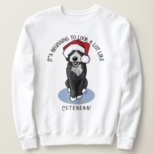 Camiseta KiniArt Bernadoodle (Frente do Design)