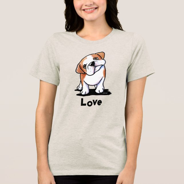 Camiseta KiniArt Bulldog (Frente)