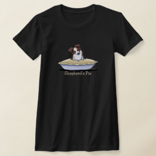 Camiseta KiniArt Cachorrinho Australiano Vermelho