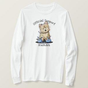 Camiseta KiniArt Cairn Terrier