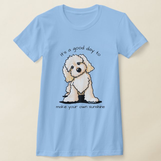 Camiseta KiniArt Cavapoo (Postura )