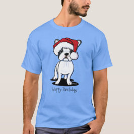 Camiseta KiniArt Christmas Frenchie