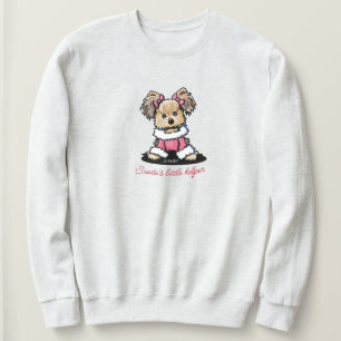 Camiseta KiniArt Christmas Yorkie