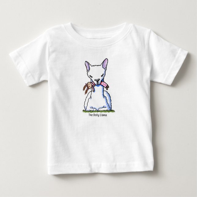 Camiseta KiniArt Dolly Llama (Frente)