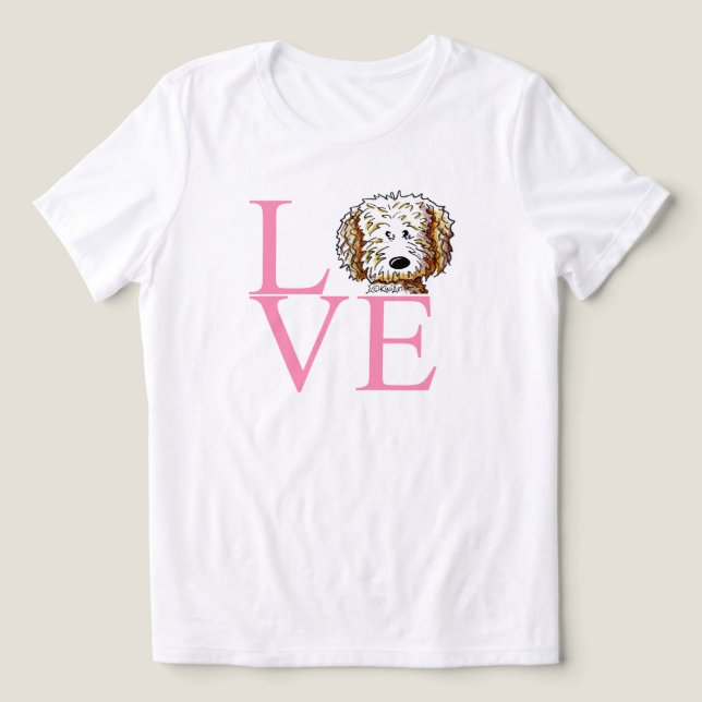 Camiseta KiniArt Doodle Love (Design frontal)