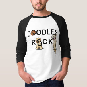 Camiseta KiniArt Doodles Rock