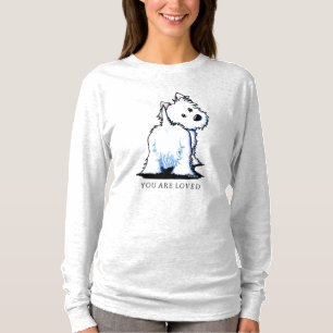 Camiseta KiniArt Fluffybutt Westie