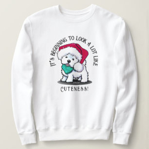 Camiseta KiniArt Natal Cutieface Westie