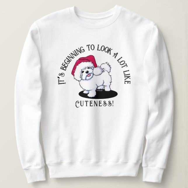 Camiseta KiniArt Natal Doçura Sweatshirt (Frente do Design)