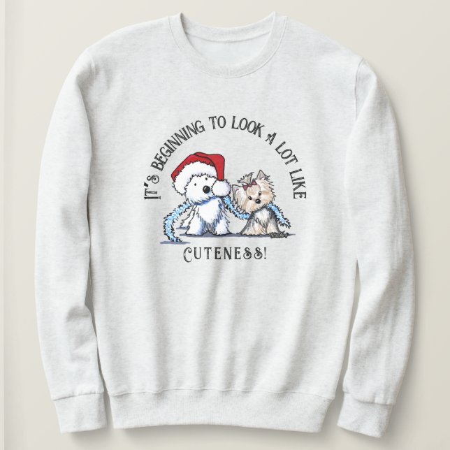 Camiseta KiniArt Natal Terriers (Frente do Design)