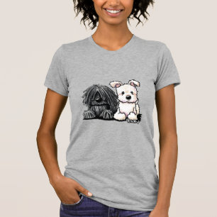Camiseta KiniArt Puli e Pumi