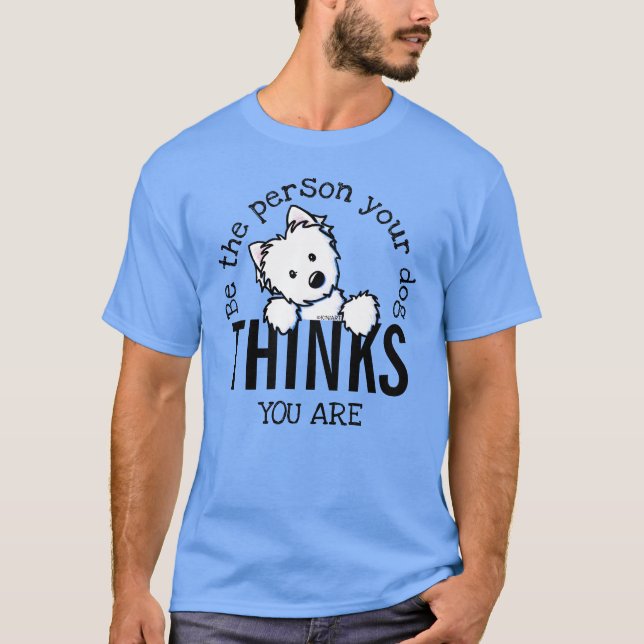 Camiseta KiniArt SERIA A PESSOA DO SEU CÃO (Frente)
