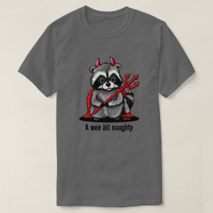 Camiseta KiniArt Trash Panda Raccoon