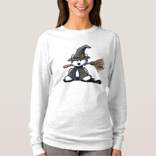 Camiseta KiniArt Westie Cadela Bruxa