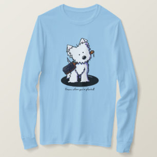 Camiseta KiniArt Westie Groomer