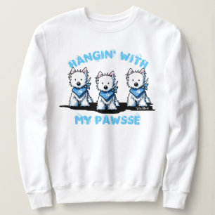 Camiseta KiniArt Westie Trio Minha Matilha