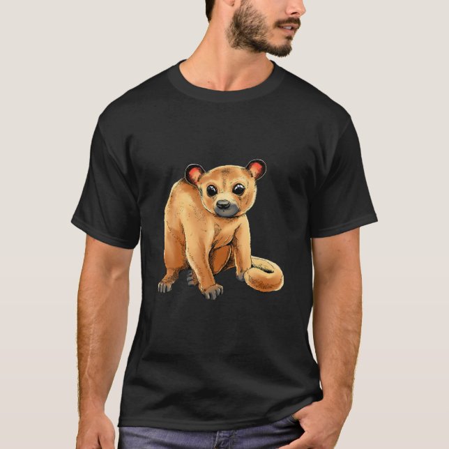 Camiseta Kinkajou Honey Bear Night Walker Night Ape Kinkajo (Frente)