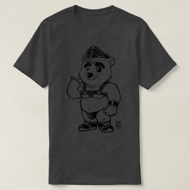 CAMISETA KINKY CUB LINEART BEARZOO SÉRIE (Frente do Design)