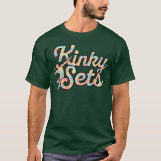 Camiseta Kinky Sets Funny Sports Game Volleyball Player gir