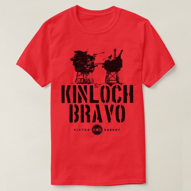 Camiseta Kinloch Bravo (Frente do Design)