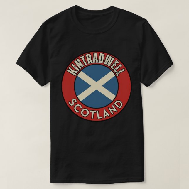 Camiseta Kintradwell, Escócia (Frente do Design)
