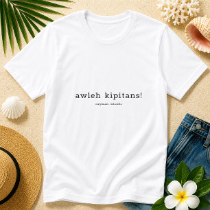Camiseta Kipitans personalizados do reconhecimento humano d