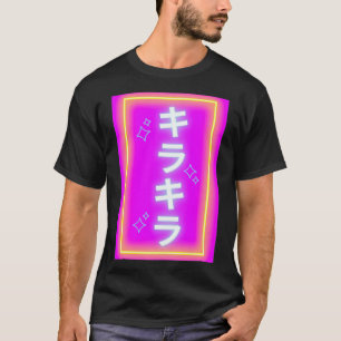 Camiseta Kira Kira Japanese Katakana Neon Sign