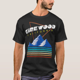 Camiseta Kirkwood California Ski Resort 1980s Retro Col