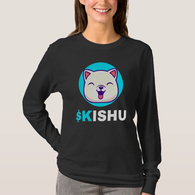 Camiseta Kishu Kishu Inu Coin Token Crypto (Frente)