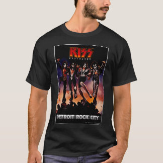 Camiseta KISS ® a banda - Destroyer Detroit Rock City Não