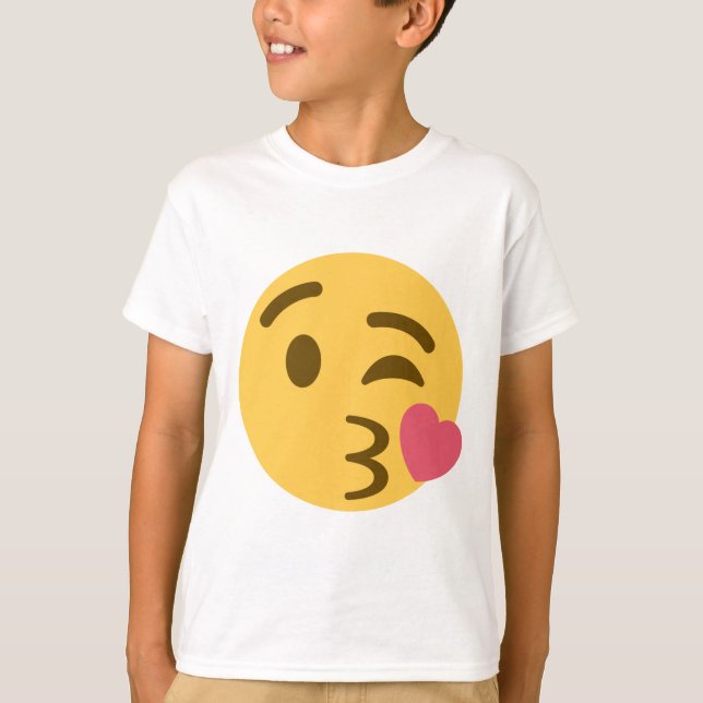 Camiseta Kiss Emoji (Frente)