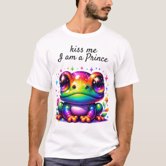 Camiseta kiss me i am a prince